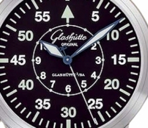 格拉苏蒂手表三针全自动机械表的调时方法