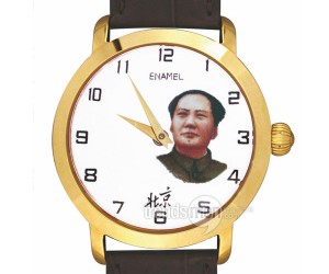 北京“毛泽东”微绘珐琅手表