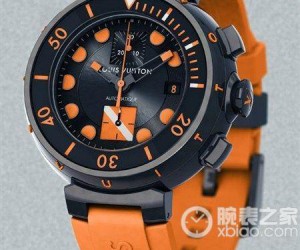 黑金Tambour Diving II 潜水计时表