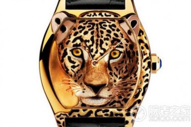 Cartie 卡地亚 Tortue XL猎豹图案装饰手表