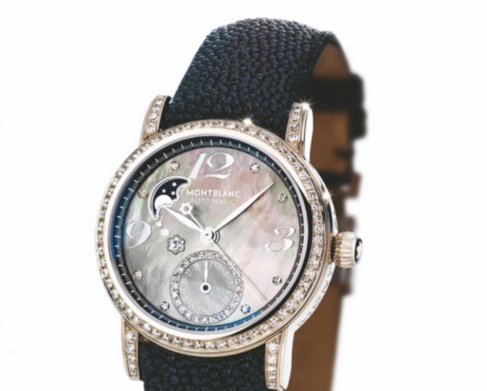 万宝龙(montblanc)star lady gold月相女表