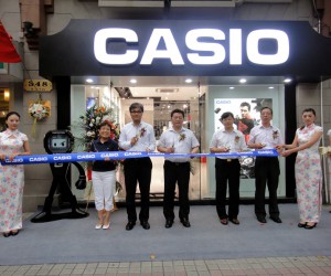 卡西欧淮海路新店潮爆登场