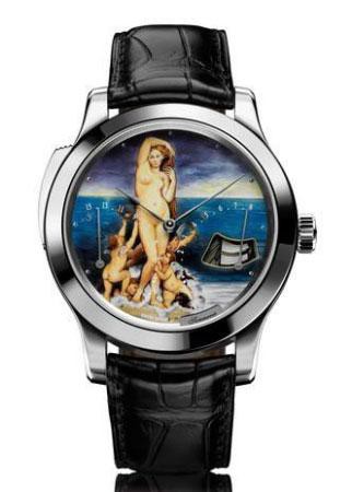 jaeger-lecoutre master minute repeater三问珐琅彩绘腕表