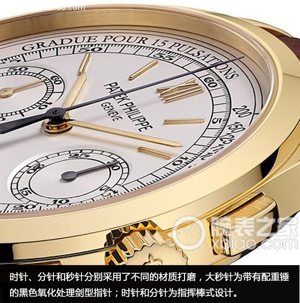 披甲黄金 品鉴百达翡丽5170J-001计时码表