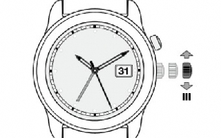 天梭帶鬧鈴的模擬手表調校時間、日期和鬧鈴的方法
