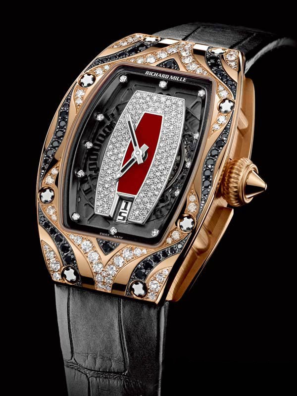 richard钉,richardschmid 闪耀璀璨春光 richard mille 女装钻石腕表