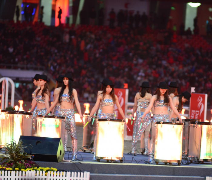 若亲目2013年浪琴表北京国际马术大师赛极致揭幕