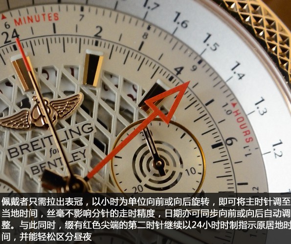 全球一手在手 品评百年灵宾利B04世界时间计时腕表