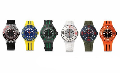 斯沃琪swatch 2013 全新潜水系列腕表