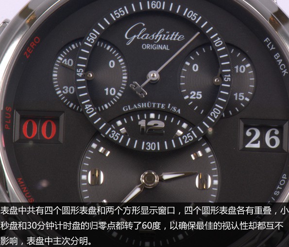 腕表里的电子计数器 品评格拉苏蒂手表PanoMaticCounter XL腕表