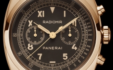 沛纳海Radiomir 1940 计时腕表红金款
