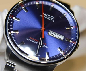 多色表盘 瑞士美度表指挥官全系列新款腕表实拍