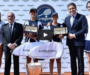 Federica Rossi 赢得2014浪琴表未来之星网球联赛冠军