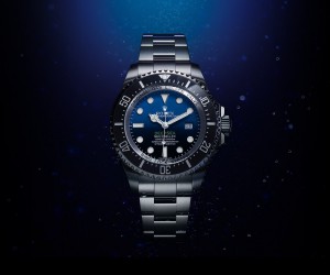 劳力士发布全新Deepsea配D-BLUE色表面蚝式恒动腕表