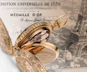 芝柏La Esmeralda三金桥陀飞轮怀表巴黎世界博览会折桂125周年纪念