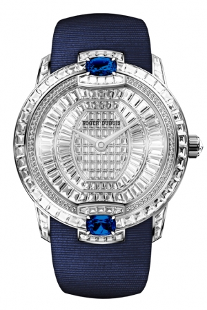 罗杰杜彼发布Velvet Haute Joaillerie高级蓝宝石珠宝腕表