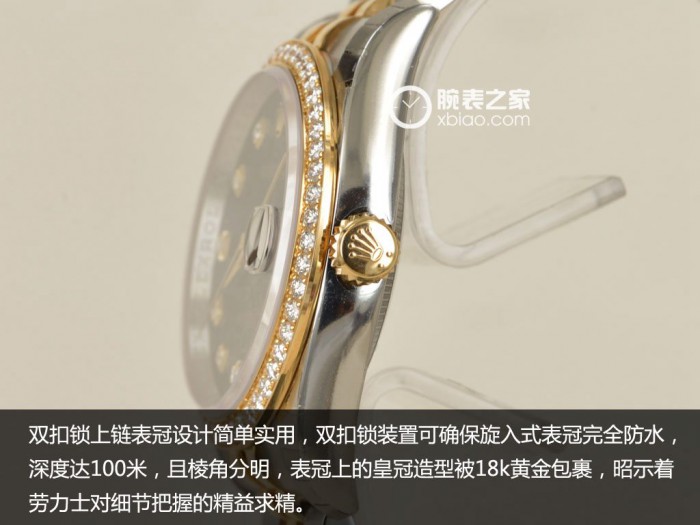 慷慨激昂：品味风格的代表 品鉴劳力士日志型系列黄金钢镶钻腕表