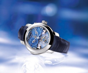雅典推出新款Imperial Blue大自鳴腕表