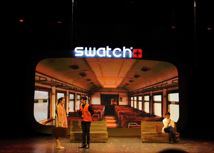 斯沃琪2015春夏系列新品发布会在上海戏剧学院隆重举行