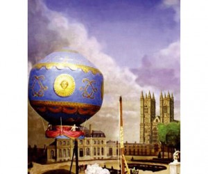 卡地亚 一只十八世纪的法国蓝气球