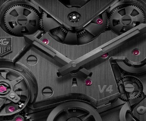 泰格豪雅发布2015版Monaco V4 Phantom腕表