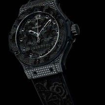 尽显极致女性魅力 HUBLOT宇舶表 Big Bang 刺绣腕表