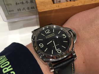 4月香港购入沛纳海560 柜台最亮眼处