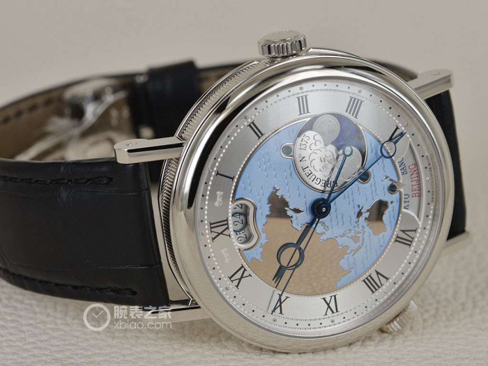 高超的造表手艺 品评宝玑Classique 5717 Hora Mundi铂金腕表