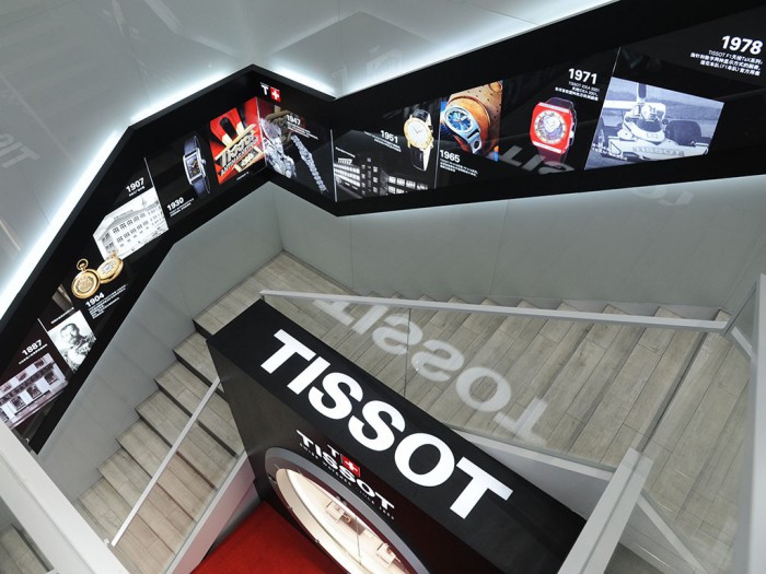 科技力量 天梭第一家微型博物馆主题风格旗舰店揭幕