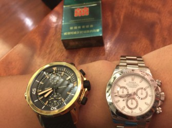 激动万分 入手万国海洋时计