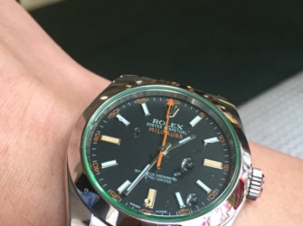 多亏你的陪伴 劳力士MILGAUSS