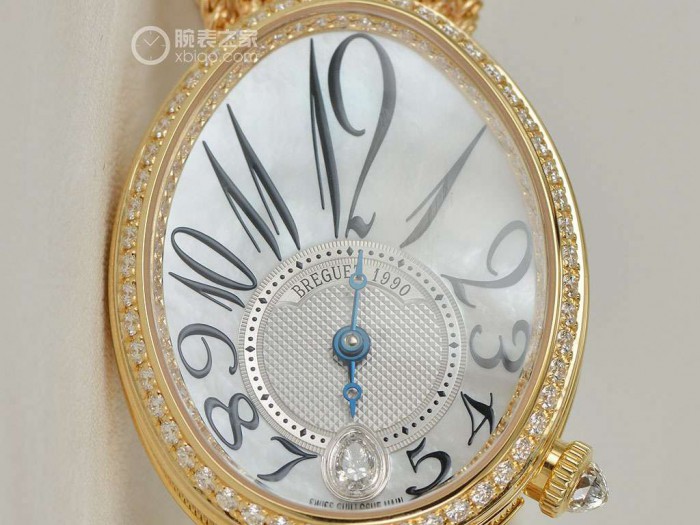 极致饰品 品评宝玑那不勒斯皇后系列产品8918黄金腕表