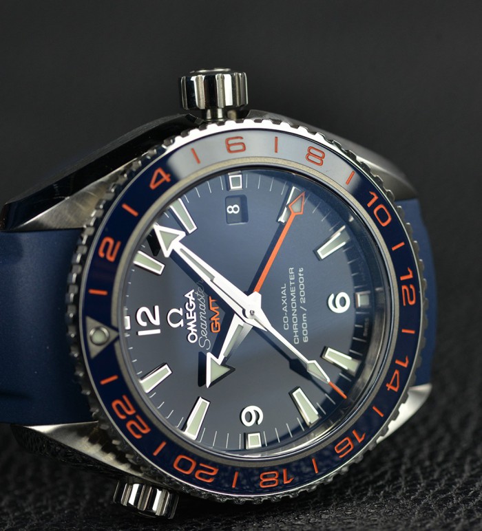 卓然时计 品鉴欧米茄海马系列海洋宇宙GoodPlanet GMT腕表