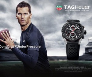 泰格豪雅Heuer 01纽约发布会 汤姆·布雷迪成为最新形象大使
