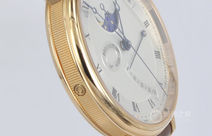 经典传统式 品评宝玑经典系列产品7787玫瑰金手表