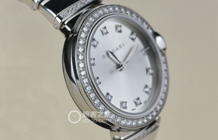 壮丽奢侈 品评宝格丽LVCEA系列产品白金镶金腕表