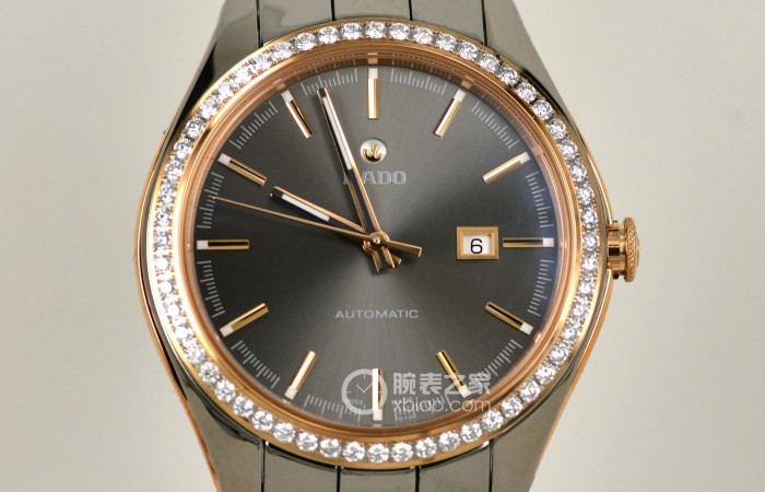 奢侈高贵 品评雷达皓星系列产品灰色镶金腕表