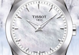 清新雅致 品鉴天梭T-CLASSIC系列白色珍珠贝母表盘腕表