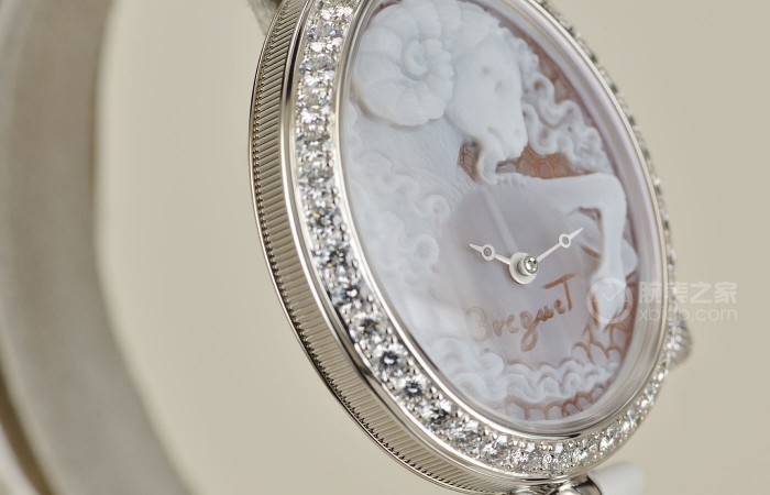 不知义]高超加工工艺 品评宝玑那不勒斯王后系列产品猪年手表
