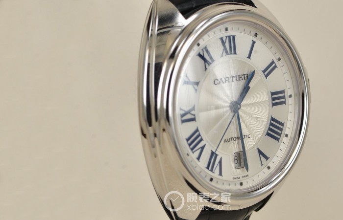 雅致之钥 品评卡地亚手表CLé DE CARTIER系列产品白金款腕表