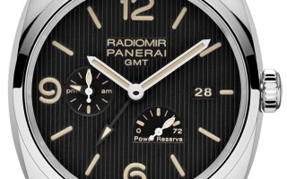 沛纳海Radiomir 1940系列3日动力储存显示两地时间PAM00658腕表