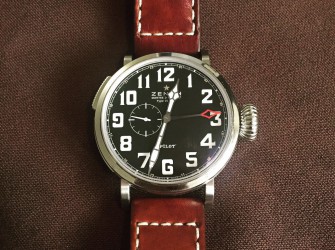 秀一下最近入手的Zenith飞行员Type 20 GMT