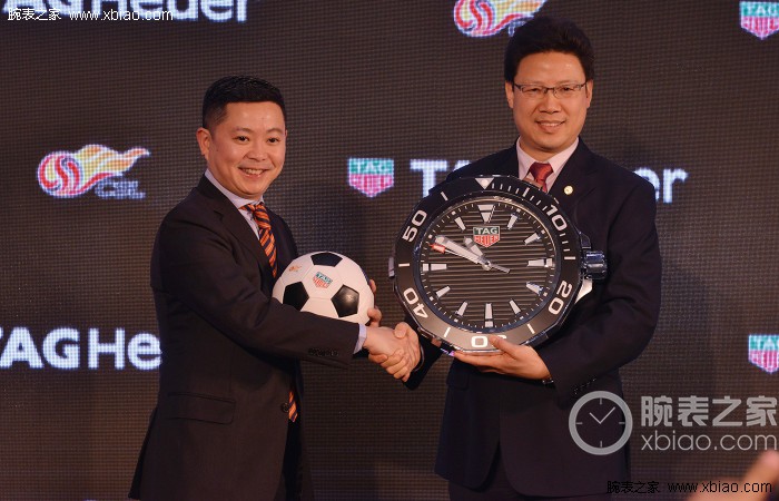 阴阳怪气：点燃激情梦想 泰格豪雅正式成为中国足球协会超级联赛官方计时