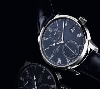 深蓝优雅 德国精准时计典范 全新Glashütte Original格拉苏蒂原创议员天文台腕表
