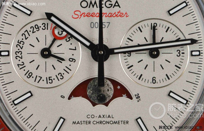 极致之作 欧米茄超霸月相计时Master Chronometer腕表