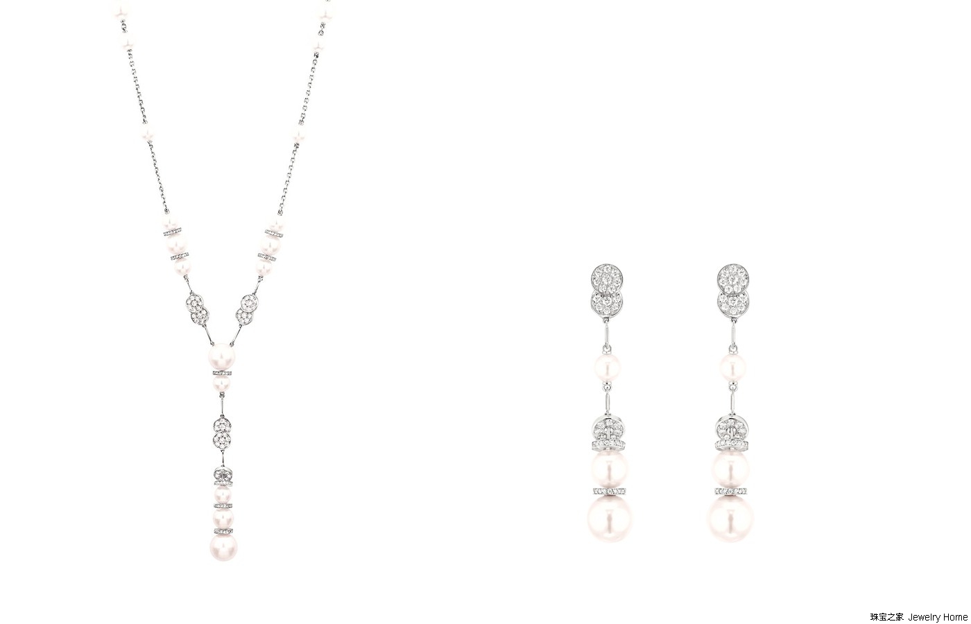 势不两立：Chanel香奈儿LES PERLES DE CHANEL系列珠宝 演绎全新“珍珠”变奏曲