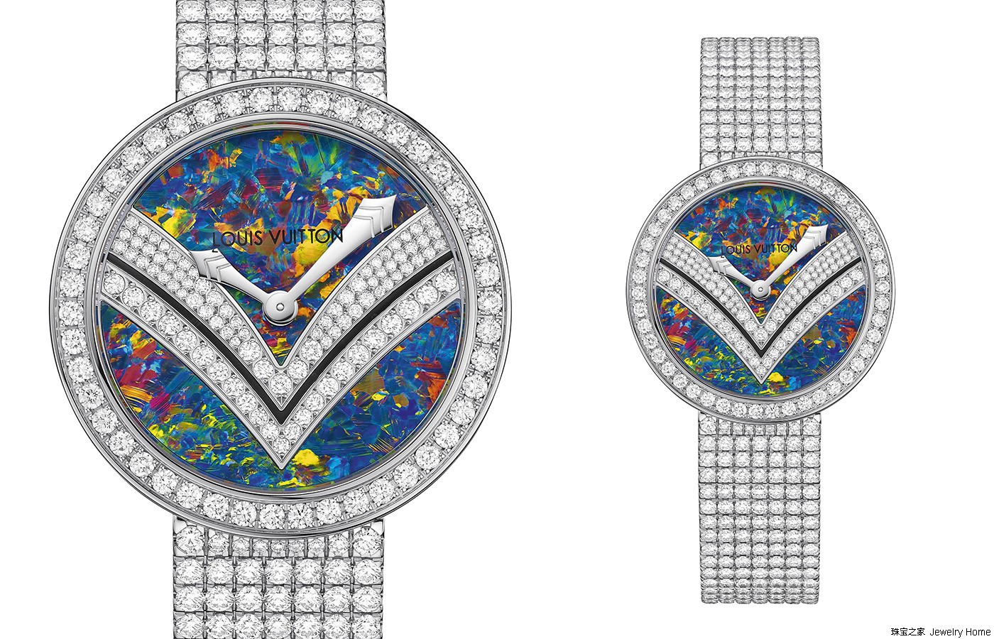 记其事]流线中的时间也造型艺术 路易威登ACTE V 顶级珠宝系列产品 II——THE ESCAPE系列产品珠宝腕表