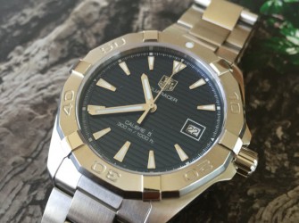 千挑万选 购入泰格豪雅竞潜300