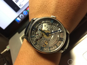 购入TISSOT 杜鲁尔全镂空作业