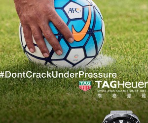 披甲上阵 亚洲足球联合会正式进入TAG Heuer泰格豪雅时间